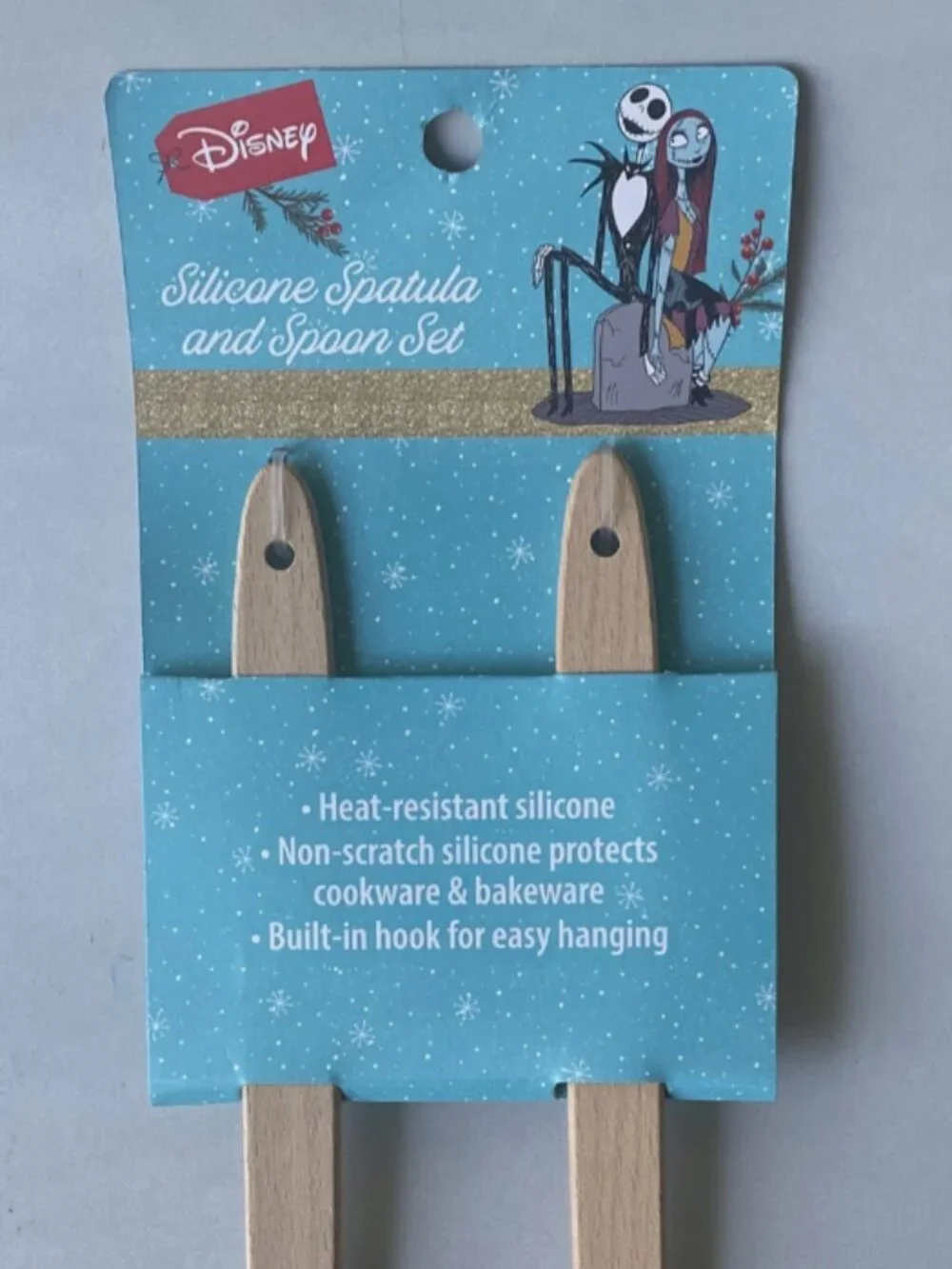 Nightmare Before Christmas Silicone Spatula Spoon Set Heat Resistant Cookware